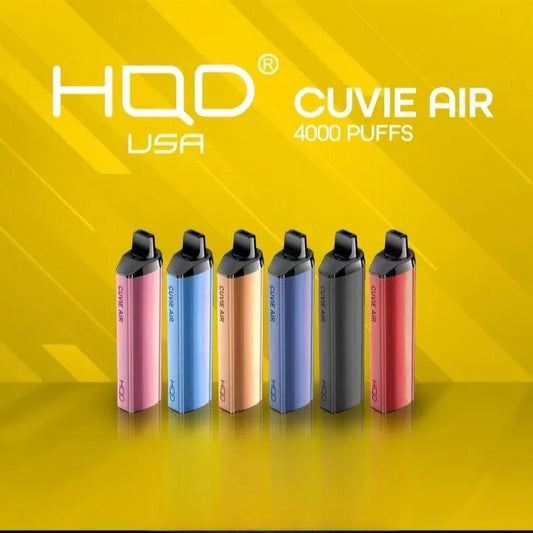 HQD Cuvie Air Nicotine 4000 Puff RECHARGEABLE Disposable Vape