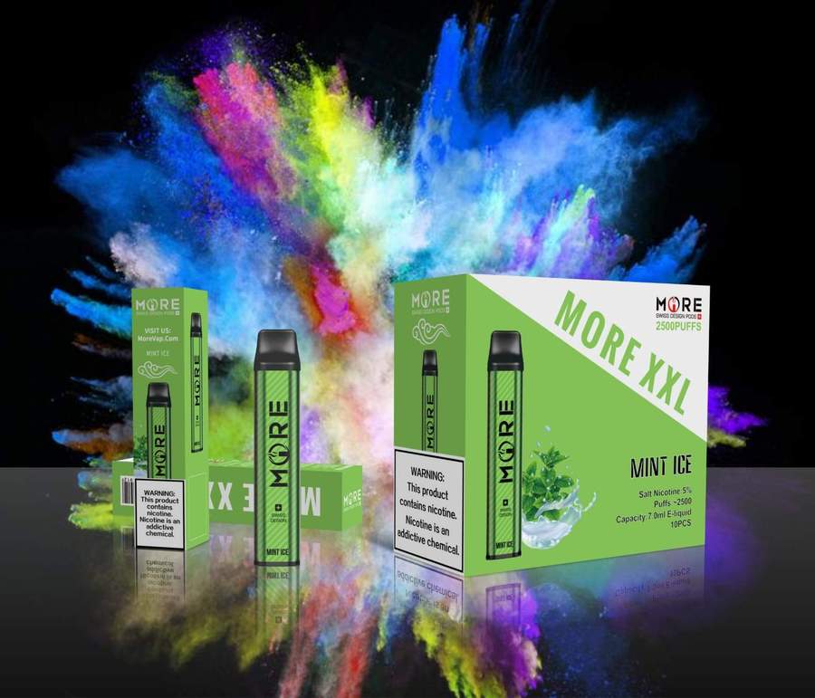 MORE XXL DISPOSABLE 2500 PUFFS 5% NICOTINE