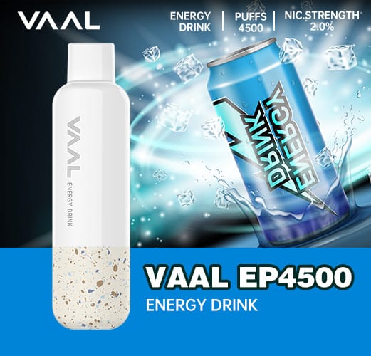 VAAL Rechargeable Disposable 4500 Puffs Rechargeable.
